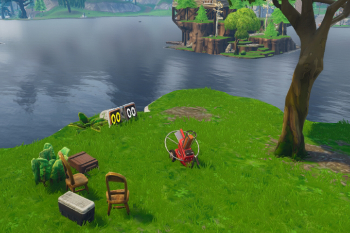 Fortnite : Obtenir un score de 3 points sur différents Tir au Pigeon d'Argile, défi semaine 8